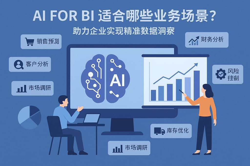 AI For BI适合哪些业务场景？助力企业实现精准数据洞察
